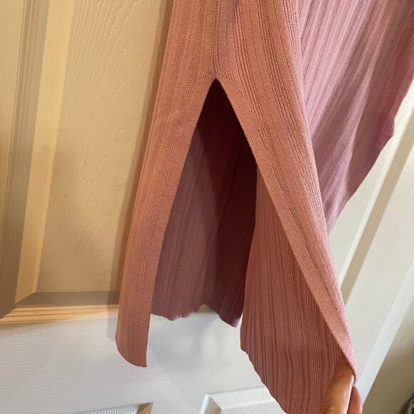 Abercrombie & Fitch ribbed knit skirt size XLP lavender - Picture 2 of 13